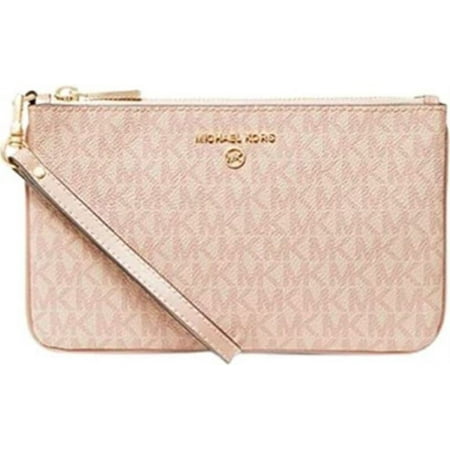 Michael Kors Womens Jet Set Charm Medium Top Zip Wristlet One Size 32F1GT9W6B-857 (Ballet)