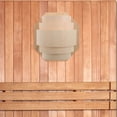 thumbnail image 1 of WRITWAA Sauna Light Khaki Lampshade Wood Prevent Bulb Shattering Sauna Room Use 1Pcs, 1 of 7