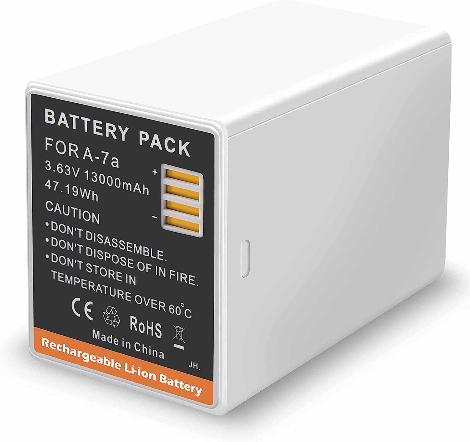 XL Rechargeable Battery for Arlo,13000mAh Extended Battery for Arlo Pro