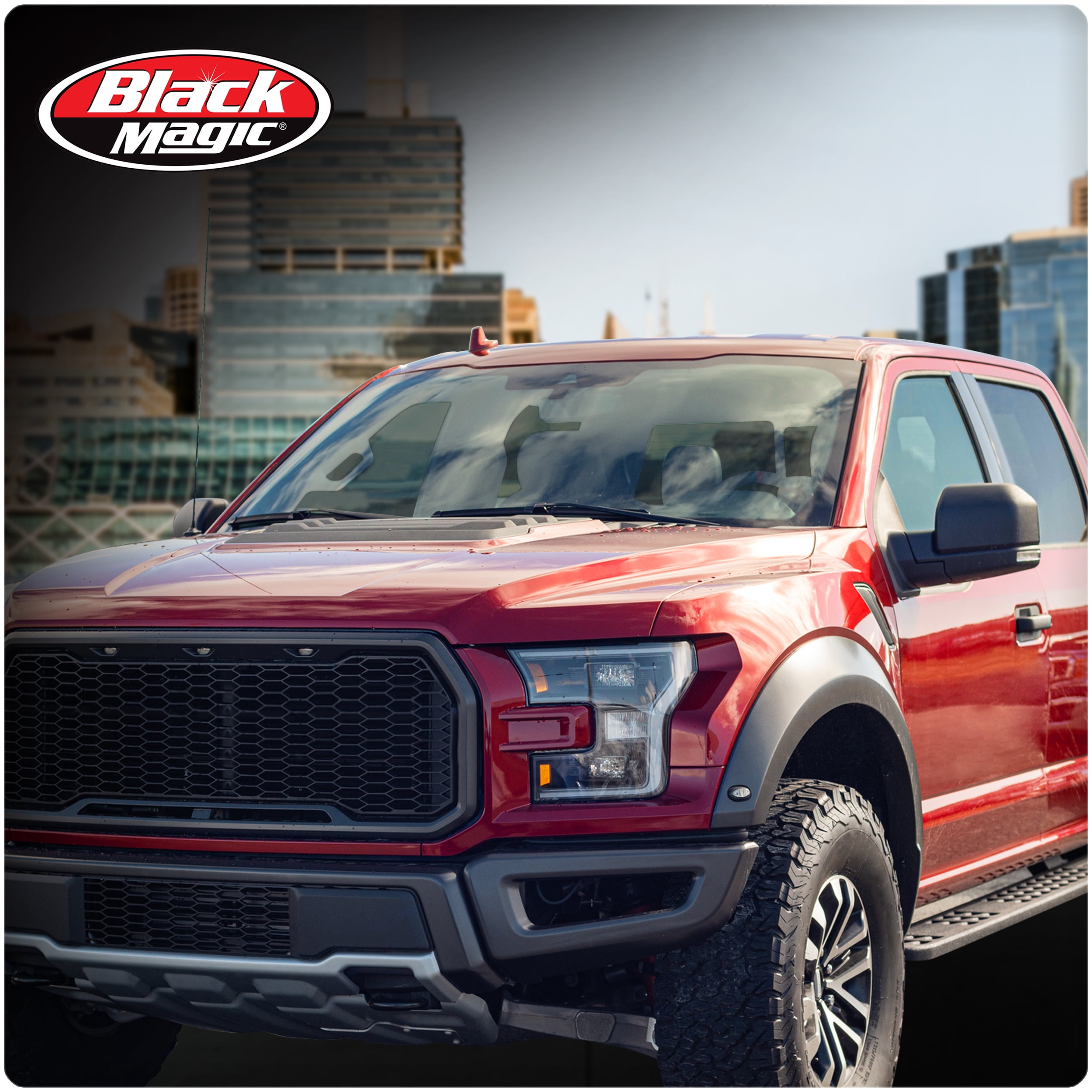(2 pack) Black Magic Premium Truck Window Tint Film, 20% VLT
