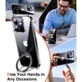thumbnail image 2 of 3-in-1 [Magnetic+KickStand+Ring Holder] for iPhone 15 Pro Case Stand Ring Holder Compatible with MagSafe, Military Shockproof Protective iPhone 15 Pro Phone Case KickStand Cover Clear, 2 of 14