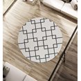 thumbnail image 2 of United Weavers Tranquility Aaru White Runner Rug, 2 of 2
