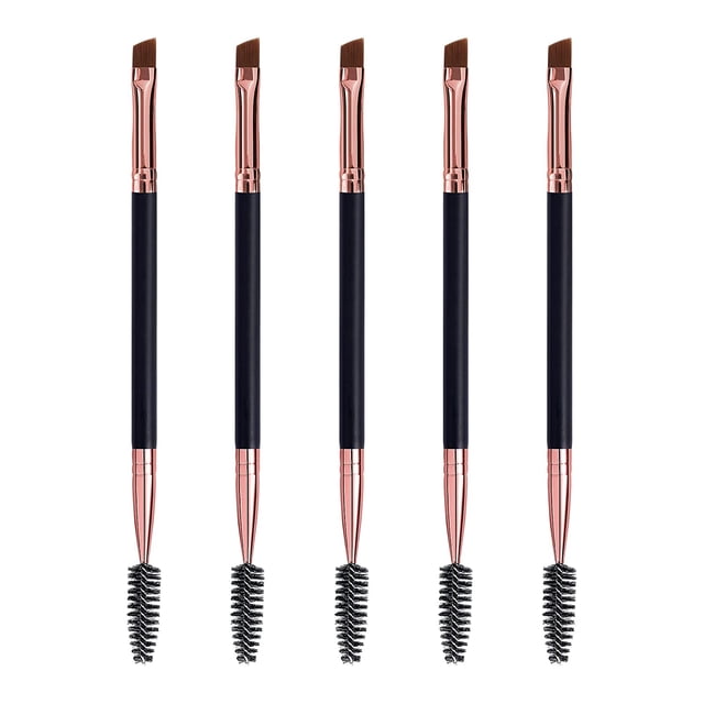 Paquete de 5 brochas para cejas Vhermosa Brocha en ángulo para Maquillaje de ojos