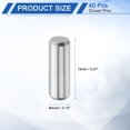 thumbnail image 2 of Uxcell 40 Pcs 4 mm x 12 mm Dowel Pins, 316L Stainless Steel Cylindrical Dowel Pins Shelf Support Peg Pin Rod Fasten Elements Metal Shelf Pegs Silver Tone, 2 of 6