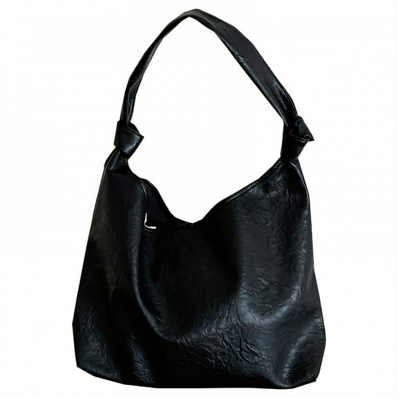 TELOLY Crossbody Bags for Women,Soft Luxe Leather Crossbody Purses for Women,Smooth Comfortable Touch Shoulder Purse,Black