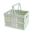 thumbnail image 3 of koolsoo Storage Crate Foldable Basket Storage Utility Crate for Home Kitchen Outdoor Green, 3 of 8