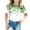 Green, variant on FUZHIQ St Patrick's Day T-Shirt Irish Shamrock Short Summer Shirt Tops Spring Round Neck Holiday Party Outdoor Girls T Shirts Size 8(Green,3-4 Years)