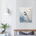 thumbnail image 3 of PRATYUS Canvas Wall Art Picture 16x20in for Living Room Bedroom Fall Decor The Bird on the Reed 16x20in, 3 of 3