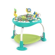 Bounce Bounce Baby 2-in-1 Activity Center Jumper & Table - Playful Pond (Green), 6 Months+