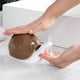 thumbnail image 4 of Dispensador de loción de jabón de manos en forma de caracol | Contenedor de bomba de plástico | Boca ancha | Decorativo para Baño Cocina | 17,5x11x7,2 cm | Ecológico | Café blanco negro | 1, 4 of 6