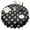 Black White Cat-1, variant on Brown Skull Marigold Pattern Round Tablecloth 60"x60",Wrinkle Wipeable Table Cloth for Kitchen Dining Room Picnic Patio Party