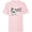 Soft Pink, variant on Disney Mickey Mouse Striding Retro Distressed Enjoy The Now - Short Sleeve T-Shirt for Kids - Customized-White