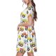 thumbnail image 2 of Balery Cartoon Monster Trucks Vestidos sueltos de manga corta para mujer, vestidos de verano 2025, vestidos casuales de corte A con vuelo., 2 of 6