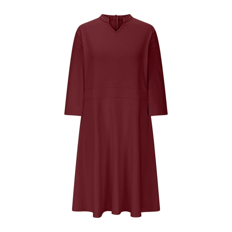 green emerald velvet dress Lenora Fit & Flare Midi Dress, Red – Jolie Moi Retail main image 0