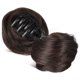 thumbnail image 4 of GOOHOCHY 2 extensiones de moño con pinza, moño falso con pinza, moño espacial falso, extensiones de moño para mujeres y niñas., 4 of 7