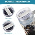 thumbnail image 5 of SKYSONIC 40 oz Three Cows Tumbler with Handle and Straw Lid, Insulated Cup Reusable Stainless Steel Water Bottle Travel Mug, 5 of 7