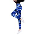 thumbnail image 2 of ZhiZhuang Women's Brushed Camo Leggings Stretchy High Waist Sports Casual Bottom Workout Pants Long Trousers, 2 of 3