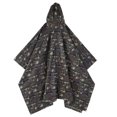 thumbnail image 1 of Poncho impermeable multifuncional para exteriores, impermeable, con capucha y diseño militar de camuflaje digital de jungla, ideal para actividades al aire libre., 1 of 5
