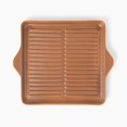 thumbnail image 3 of Square Grill Pan | 100% Ceramic Pan, Handmade, Non-Toxic, Eco-Friendly, Oven Safe 662F, 3 of 8