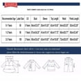 thumbnail image 5 of Hicidod Toddler Snow Suit Hooded Windproof Fashion Solid Toddler Snowsuit Thicken Winter Puffy Ski Snow Pant And Jacket Bib Set, 5 of 5