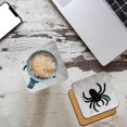 thumbnail image 2 of 3drose, Spider on White Web, Set of 4 Coasters - Cork, 2 of 6