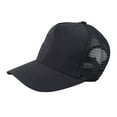 thumbnail image 1 of Gorra de béisbol Nikou negra ajustable ligera transpirable protección solar unisex, 1 of 15