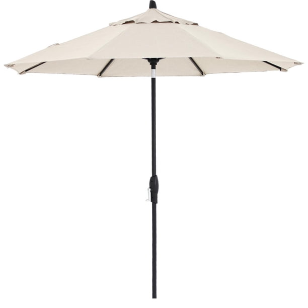 9 Ft Octagonal Aluminum Auto Tilt Patio Umbrella W Crank Lift By Lakeview Outdoor Designs Walmart Com Walmart Com