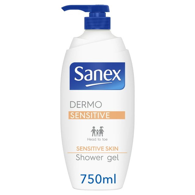 Sanex Dermo Moisturising Oils Shower Gel for Normal to Dry Skin Set of 2 x 500 