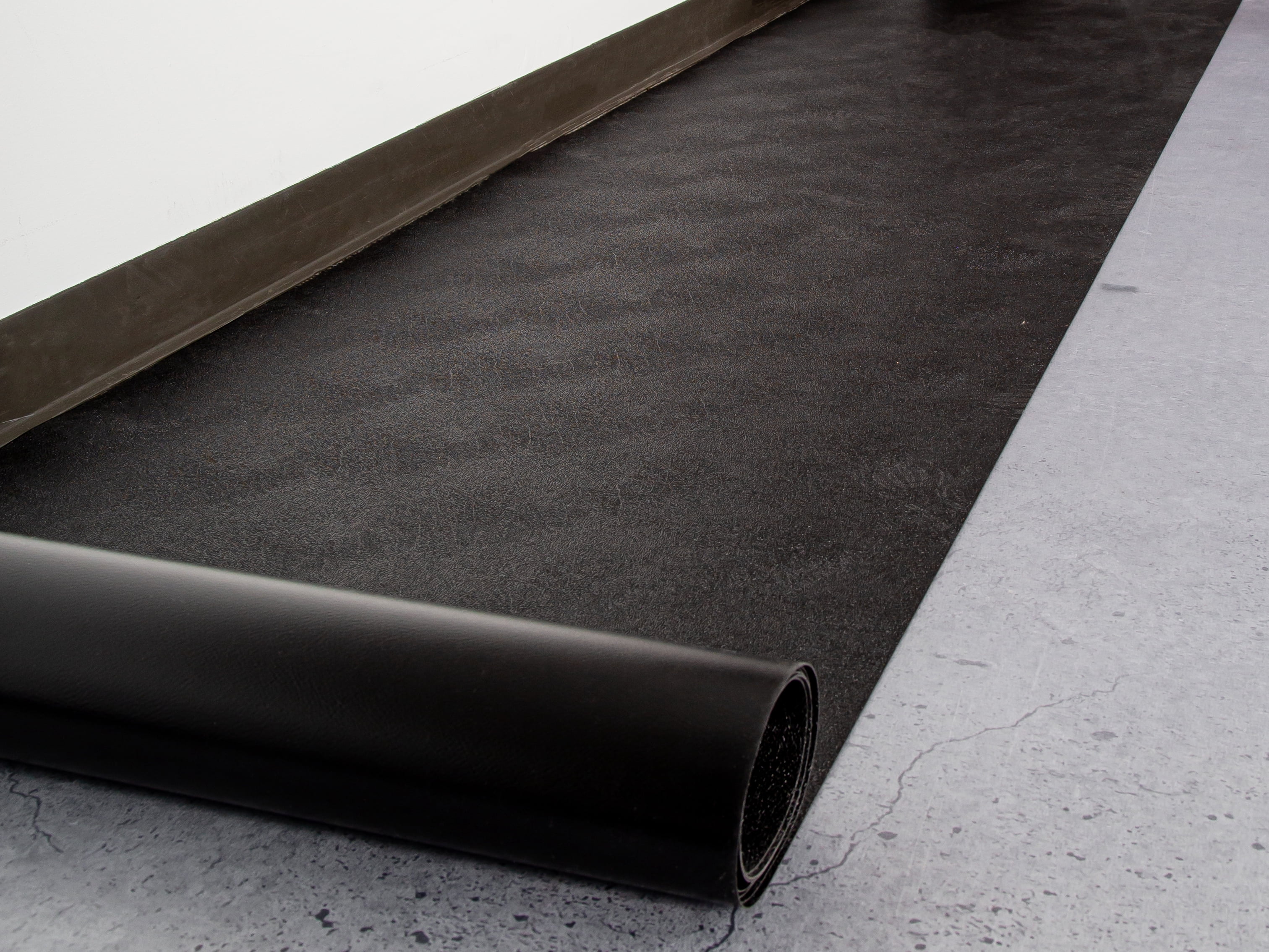 G-Floor 30 in. x 17 ft. Levant Vinyl Garage Runner - Midnight Black