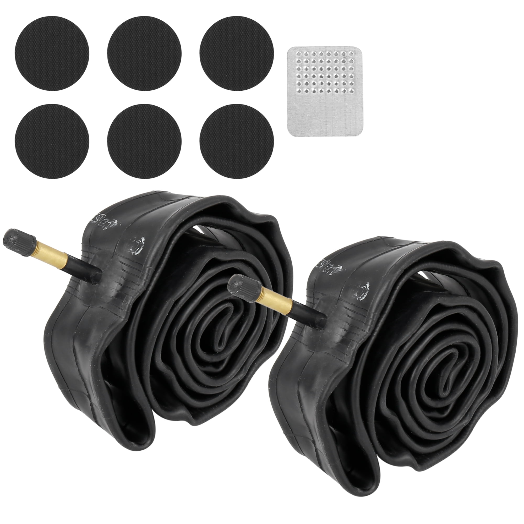 2pcs 22x1.752.125 US American Valve Bicycle Inner Tube w Metal