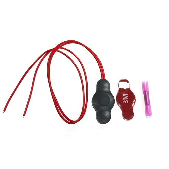 Interruptor impermeable de encendido/apagado con botón pulsador NBWDY DC12V para coche y camión