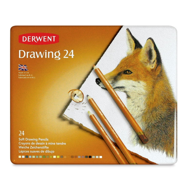 Derwent Drawing 24-Pencil Set 