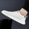 thumbnail image 4 of Casual Flat White Sneakers, 4 of 6