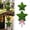 Green, variant on 19" 4th of July Patriotic Star Topiary Tree, Artificial Green Foliage Potted , Star Shaped Decor for Independence Day, Memorial Day, Christmas, Front Porch & Indoor Outdoor Home Decor