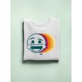 thumbnail image 3 of Laughing Layers - Retro Emoji Aesthetic Graphic Women's Sweatshirt, 3 of 4