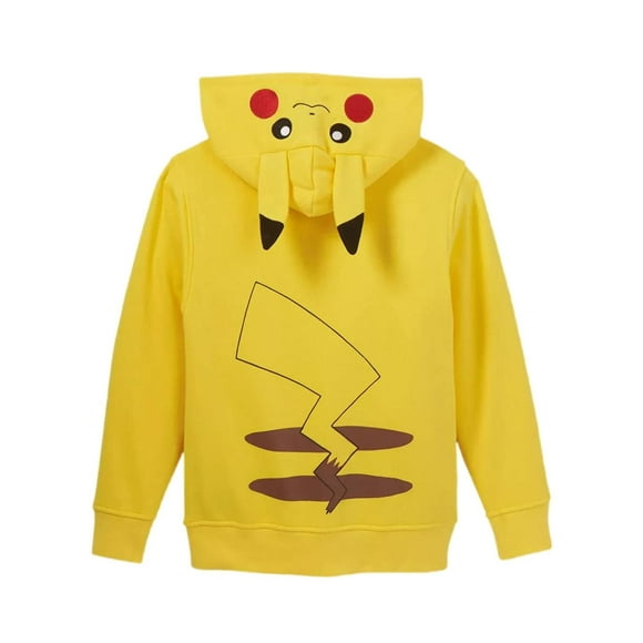 Pokemon Boys' Pikachu Costume Hoodie, Yellow (6/7)