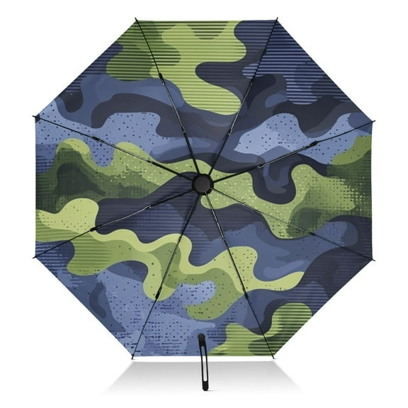 Camouflage Pattern Extra Large Automatic Umbrella, UV Protection, Waterproof, Auto Open and Close