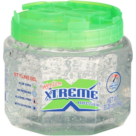 Xtreme Professional Jumbo Clear Jar 35. (Best Smelling Hair Gel)
