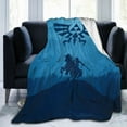 thumbnail image 5 of The Legend Of Zelda Blanket Fuzzy Plush Bed Blanket Cozy Fluffy Air Condition Quilt For Adults Kids, 5 of 6