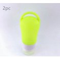 thumbnail image 1 of Juego de botellas desinfectantes, botella de almacenamiento portátil con orificio for colgar, botella dispensadora de desinfectante de manos de silicona, 1 of 2