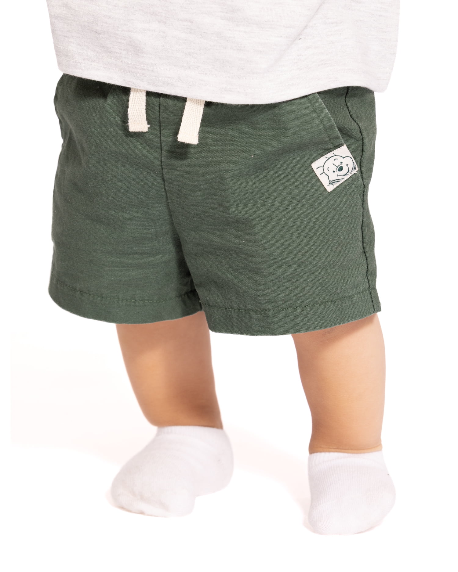 Winnie the Pooh Baby Boys Graphic Tee and Matching Shorts Set, 2-Piece, Sizes 0/3M-24M