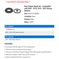 thumbnail image 2 of Rear Caliper Repair Kit - Compatible with 2009 - 2014, 2016 - 2021 Nissan Maxima 2010 2011 2012 2013 2017 2018 2019 2020, 2 of 2