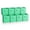 Teal, variant on Sorbus Fabric Storage Bins 11" Foldable Cubes With Handles For Pantry, Cubbies, Toy And Closet Shelving Organization - 8Pk