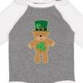 thumbnail image 4 of Inktastic St Patricks Day Irish Teddy Bear Shamrock Boys or Girls Long Sleeve Baby Bodysuit, 4 of 5