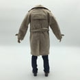 thumbnail image 3 of 2 Pieces 1/6 Scale Garment Windproof Long Jacket Fabric Decorations For 12 Inch Figure Action Man, 3 of 9