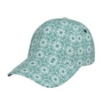 thumbnail image 6 of Lsque Blue Print Baseball Cap Trucker Low Profile Hat Golf Dad Hat Adjustable Original Classic Unconstructed Plain Cap Men Women, 6 of 9