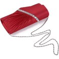 thumbnail image 2 of 27 cm × 5 cm × 11 cm -Bolso de noche blanco Bolso de mano para mujer, 2 of 5