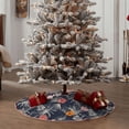 thumbnail image 4 of Sikiie Hawaiian Style Nativity Christmas Tree Skirt, Jesus Christian Winter Holiday Tree Mat Decoration(30-48IN)30", 4 of 6