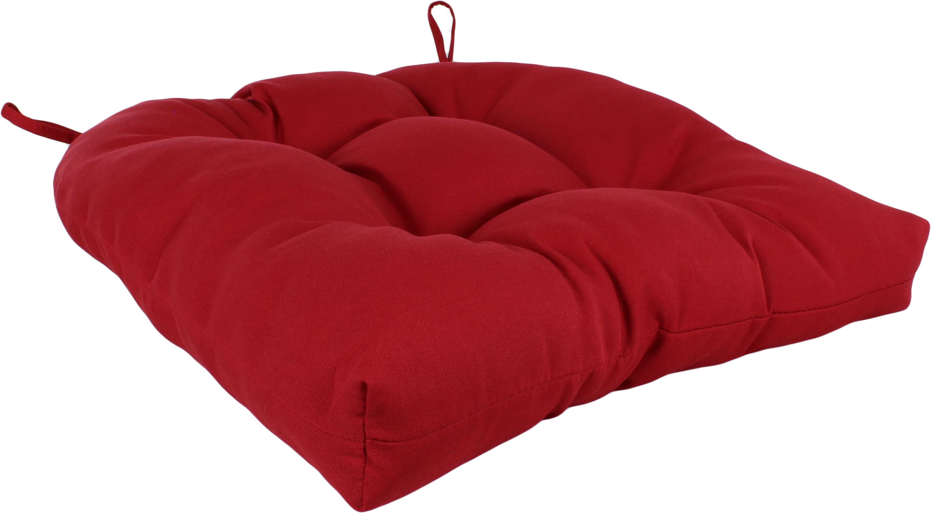 Red Indoor / Outdoor Seat Cushion Patio D Cushion