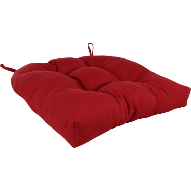 Red Indoor / Outdoor Seat Cushion Patio D Cushion
